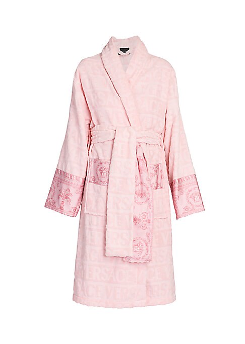 Medusa Motif Bathrobe