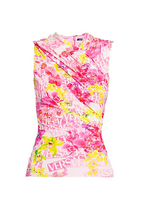 Chic Ruched Sleeveless Top