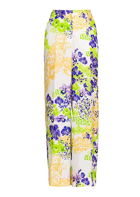 Floral Elegance Wide Pants
