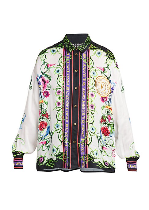 Vivid Floral Elegance Shirt