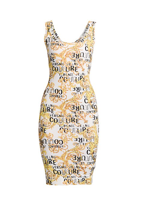 Bold Baroque Mini Dress