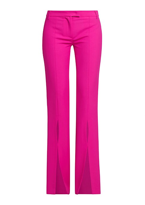Chic Slit-Detail Trousers
