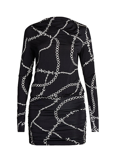 Chic Chain Print Dress