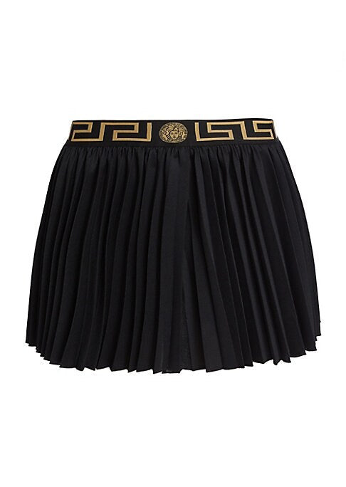 Chic Pleated Mini Skirt