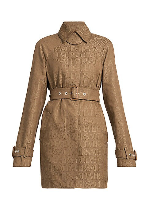 Chic Canvas Trench Coat