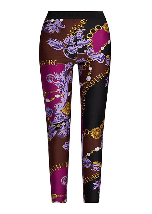 Chainprint Stretch Leggings