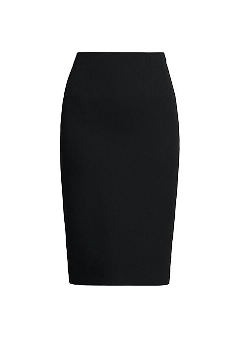 Chic Wool Pencil Skirt
