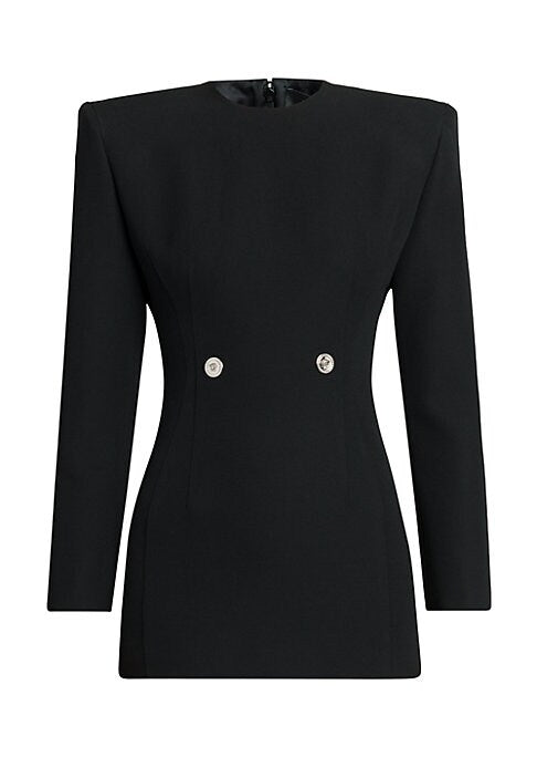 Chic Wool A-Line Dress