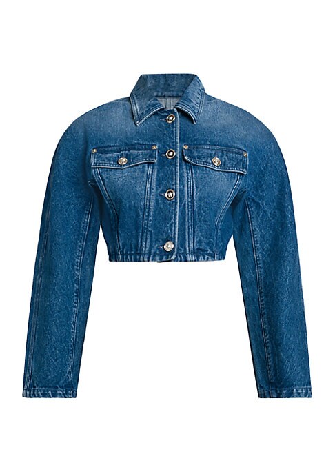 Chic Cropped Denim Jacket