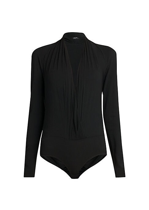 Sultry Deep V Bodysuit