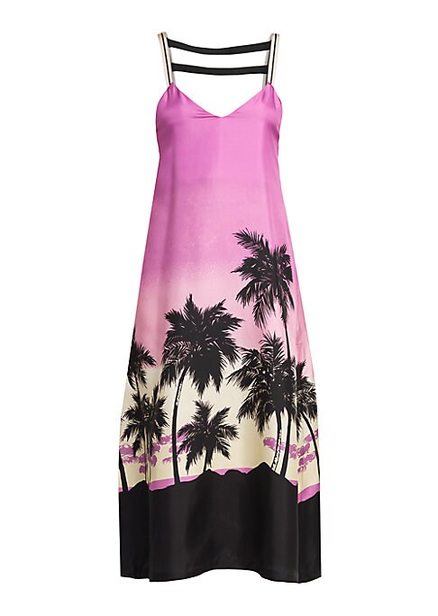 Sunset Dreams Satin Dress