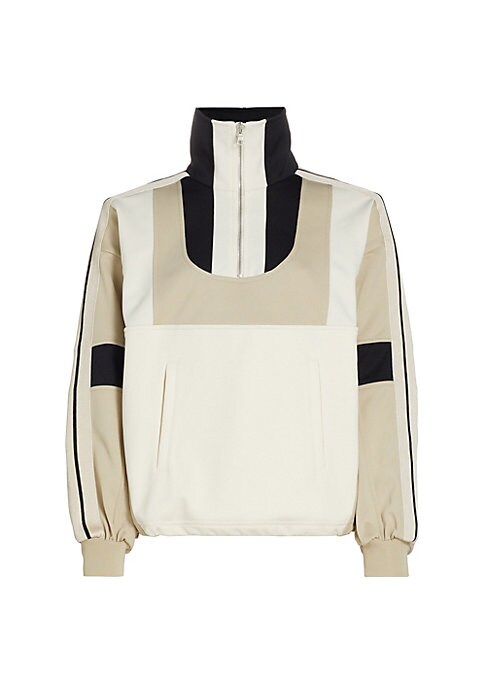 Vibrant Color Block Jacket