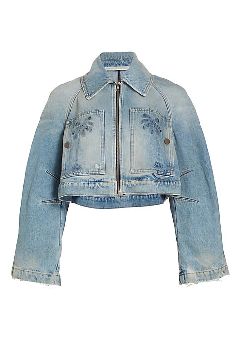 Embroidered Denim Jacket