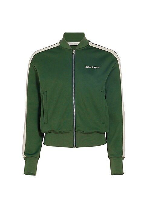 Stripe Bomber Jacket
