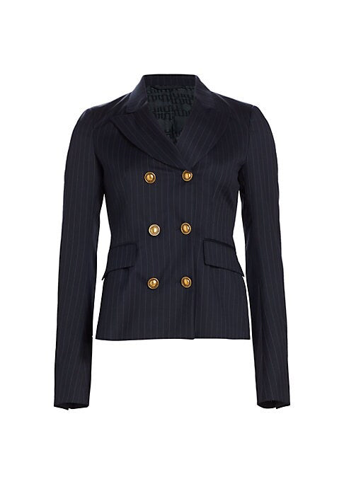Elegant Stripe Blazer