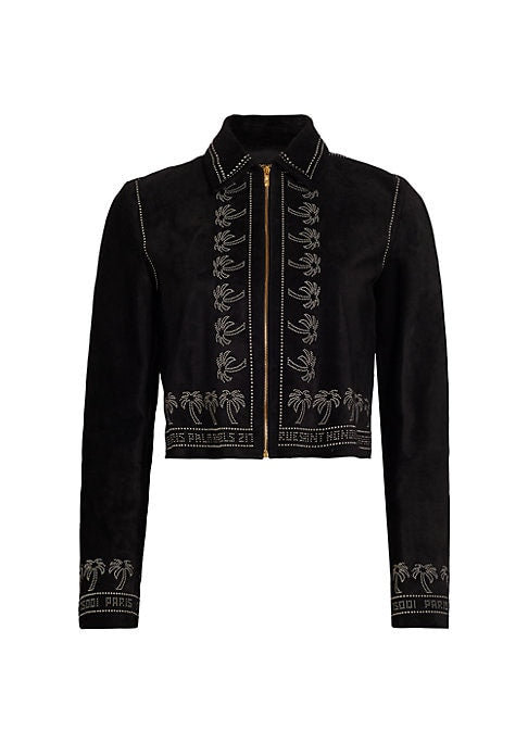 Suede Glam Jacket