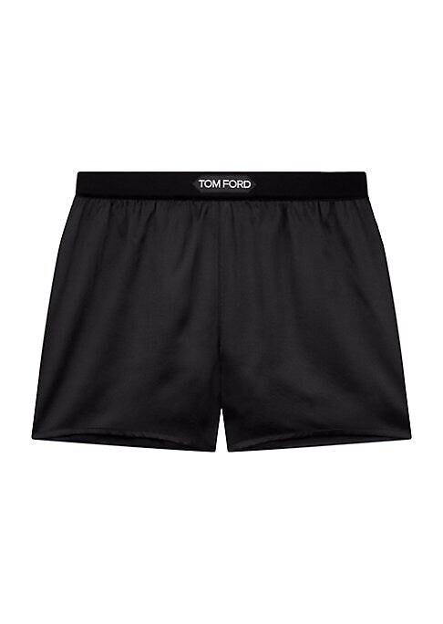 Luxury Silk Stretch Shorts