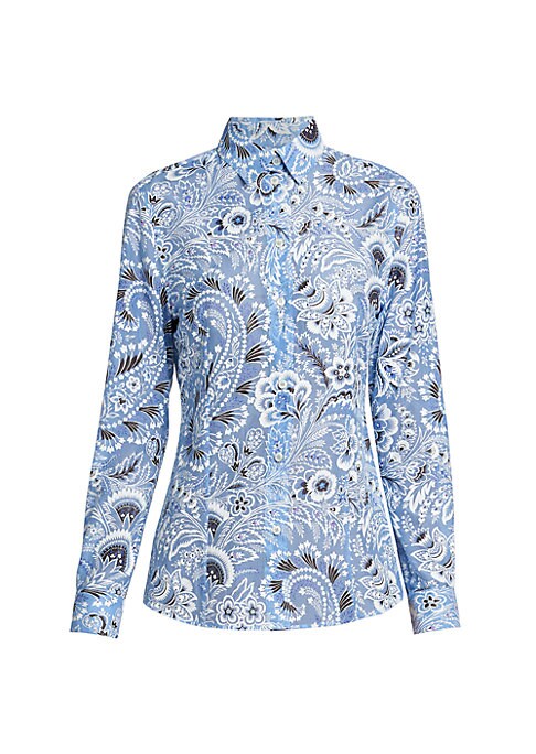 Paisley Silk Shirt