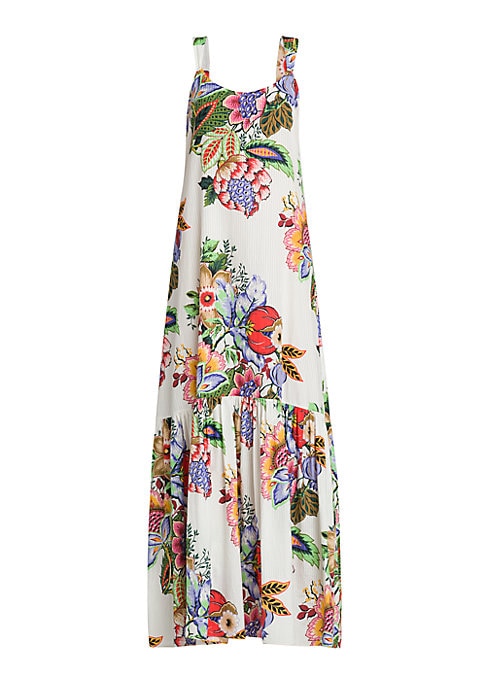 Floral Flounce Dress