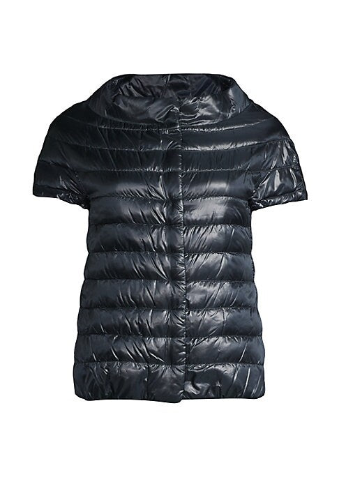 Chic Quilted Down Jacket
