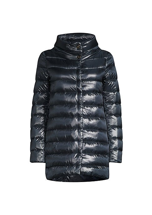 Stylish Quilted Down Coat