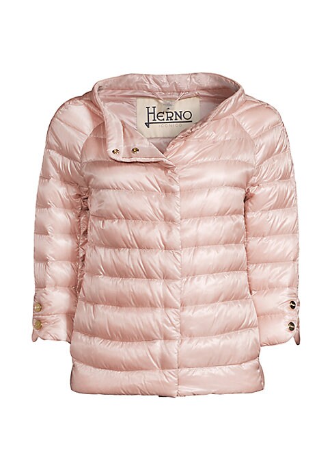 Chic Cropped Down Jacket