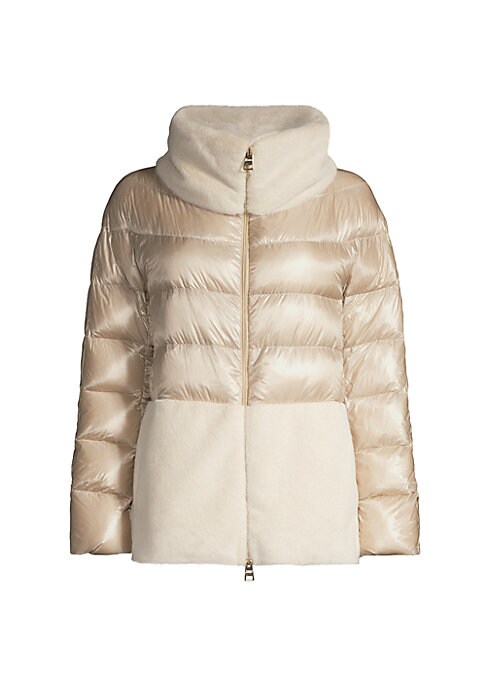 Faux Fur Puffer Jacket