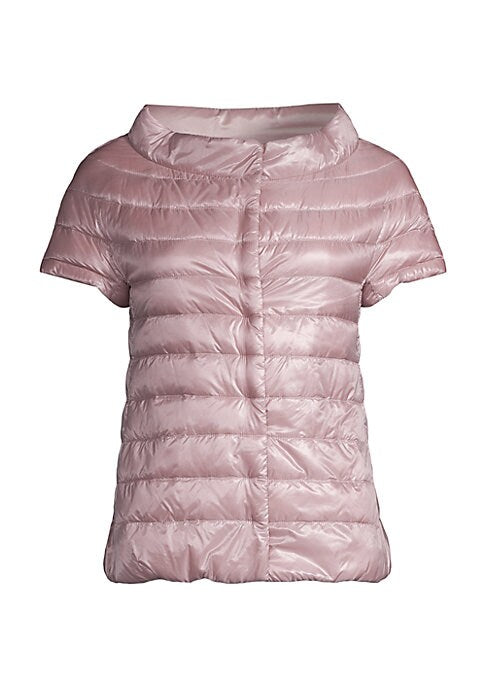 Chic Short Sleeve Puffer