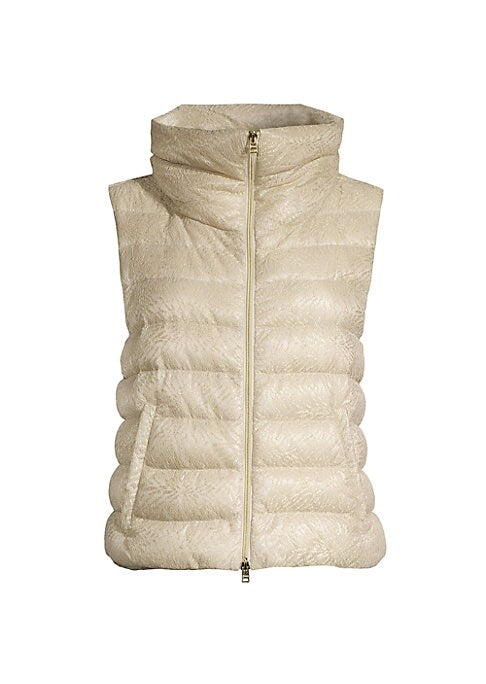 Quilted Luxe Down Puffer