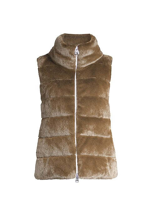 Luxurious Fur Puffer Vest