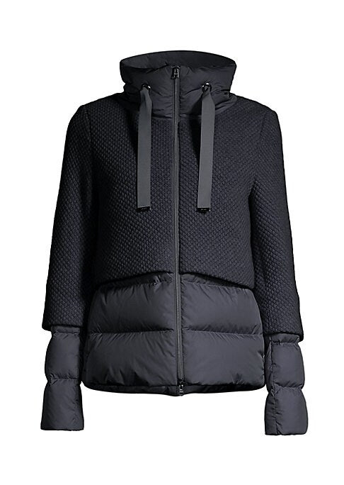 Cozy Down Knit Jacket