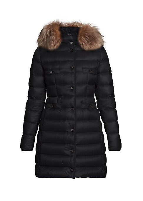 Cozy Quilted Fur Coat