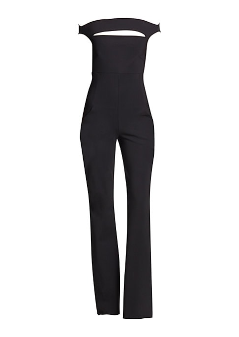 Flared Off-Shoulder Jumpsuit