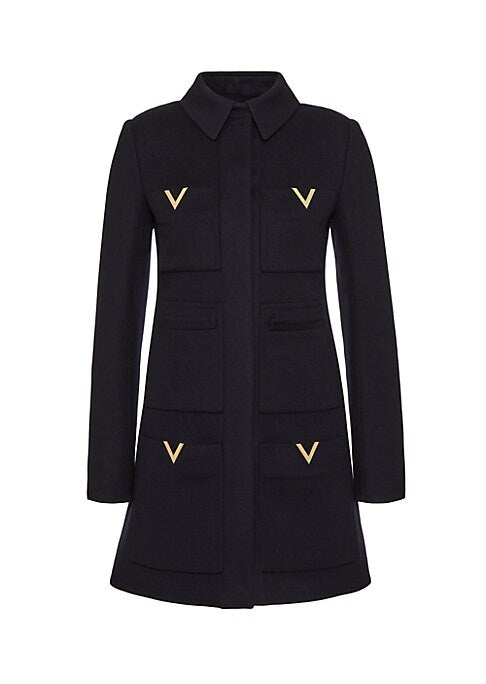 Elegant Wool Blend Coat