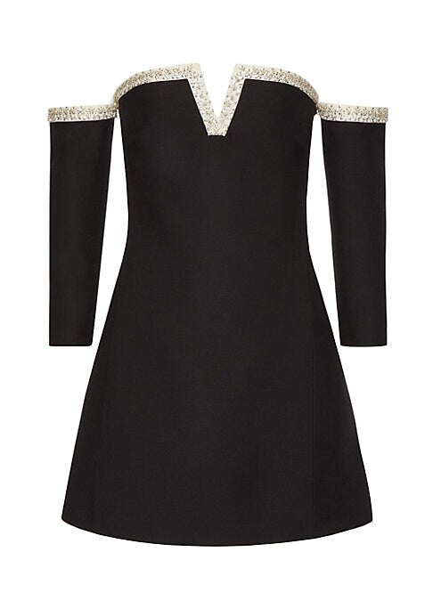 Beaded Elegance Minidress