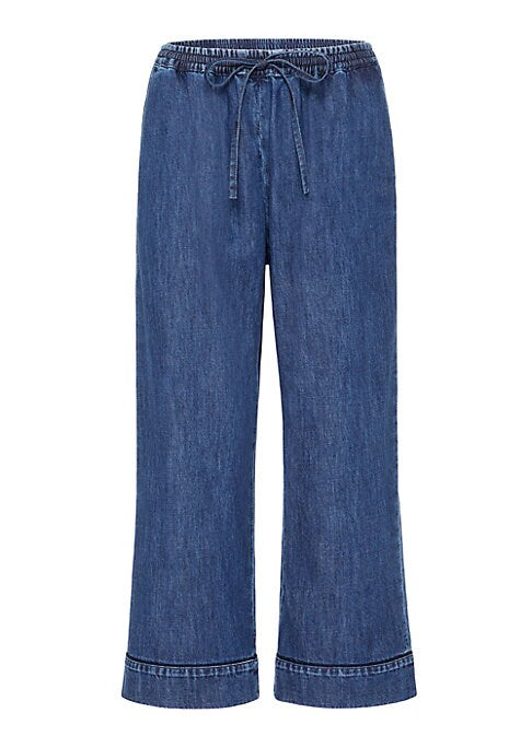 Chic Casual Crop Trousers