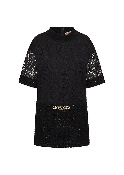 Lace & Mohair Elegance