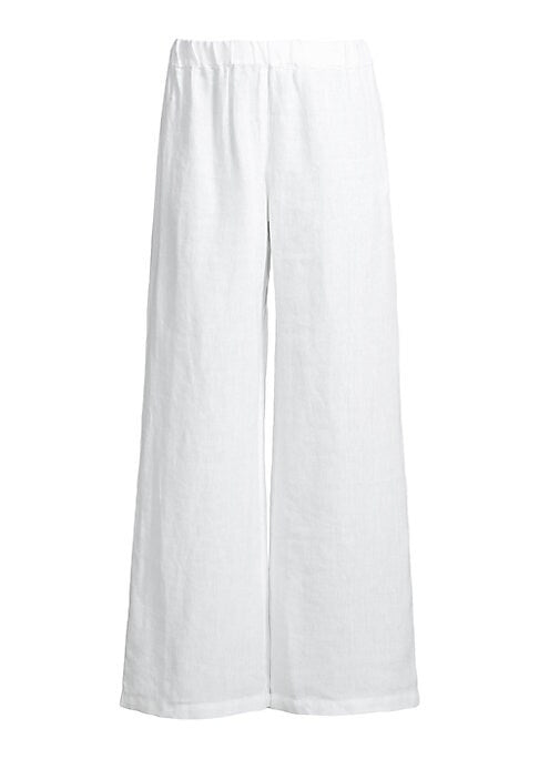 Breezy Linen Cropped Trousers