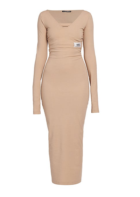 Elegant Ruched Maxi Dress