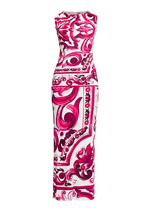 Chic Column Print Dress