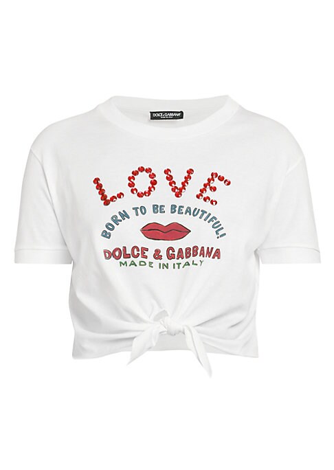 Charming Love Crop Tee