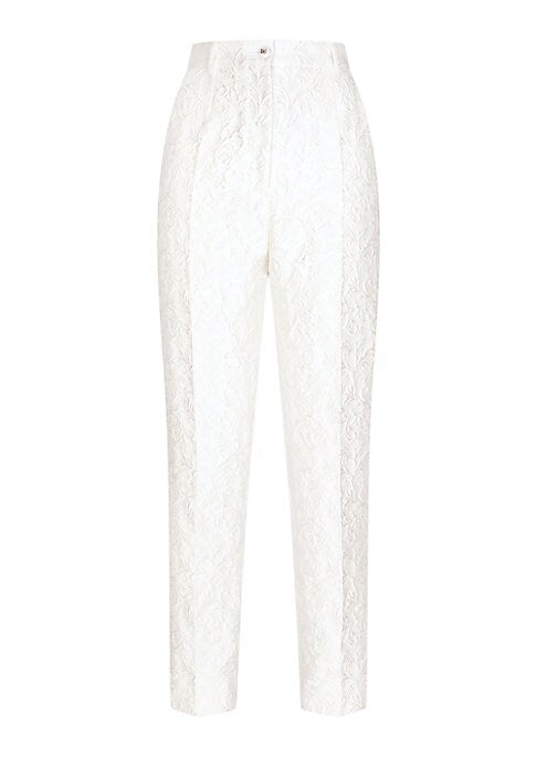 Elegant Brocade Trousers