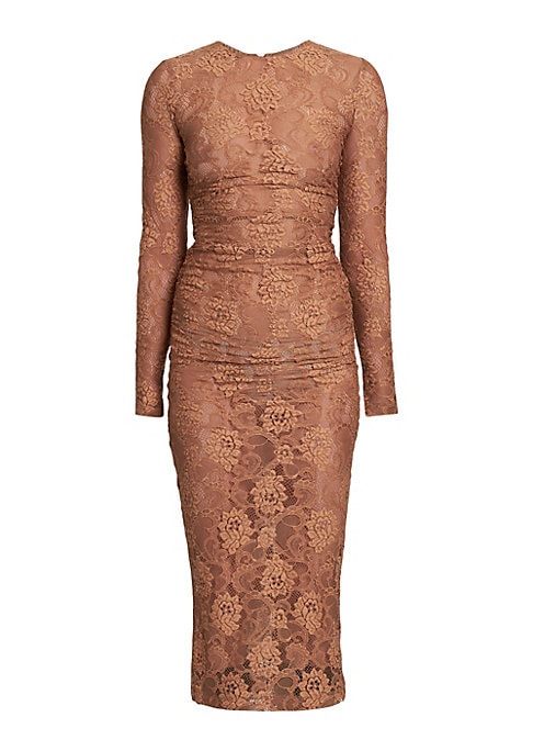 Lace Elegance Midi-Dress