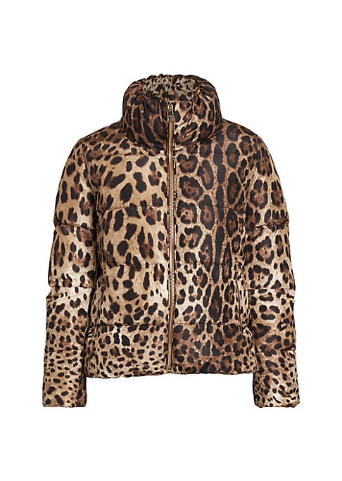 Leopard Luxe Puffer