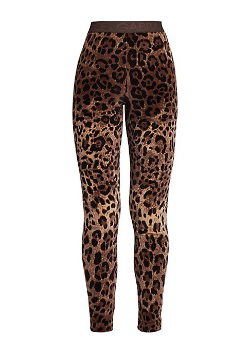 Leopard Chic Ankle Leggings