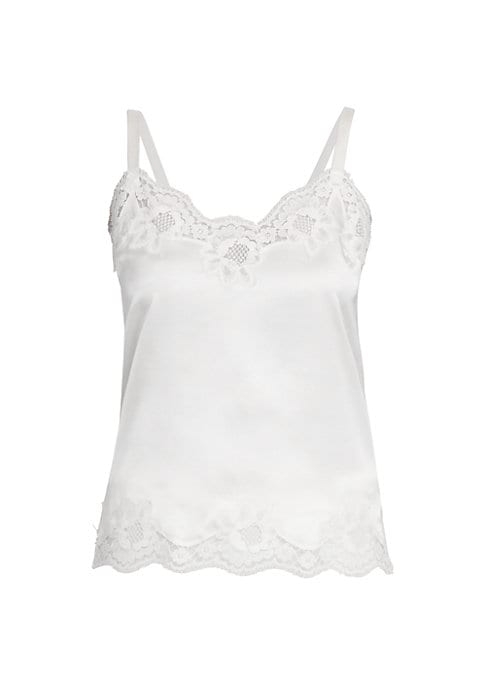 Silk Lace Elegance Top