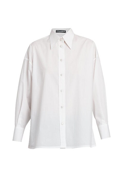 Sleek Stretch Cotton Shirt