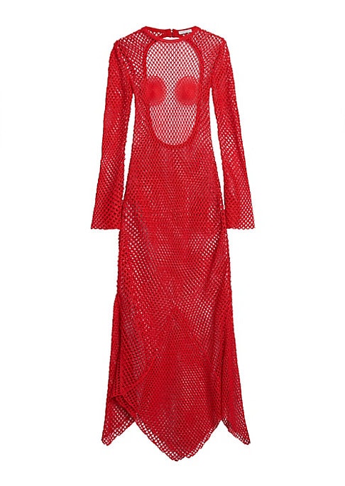 Sheer Elegance Maxi Dress