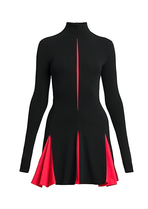 Chic Pleat Minidress