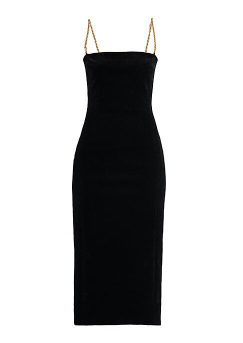 Luxe Velvet Midi Dress
